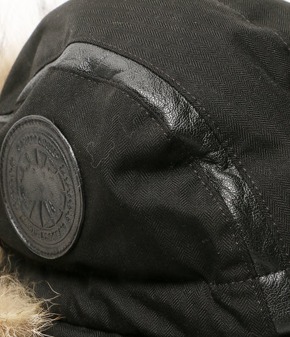CANADA GOOSE アビエイターハット コヨーテファー 6185L レディース SIZE S/M カナダグース
