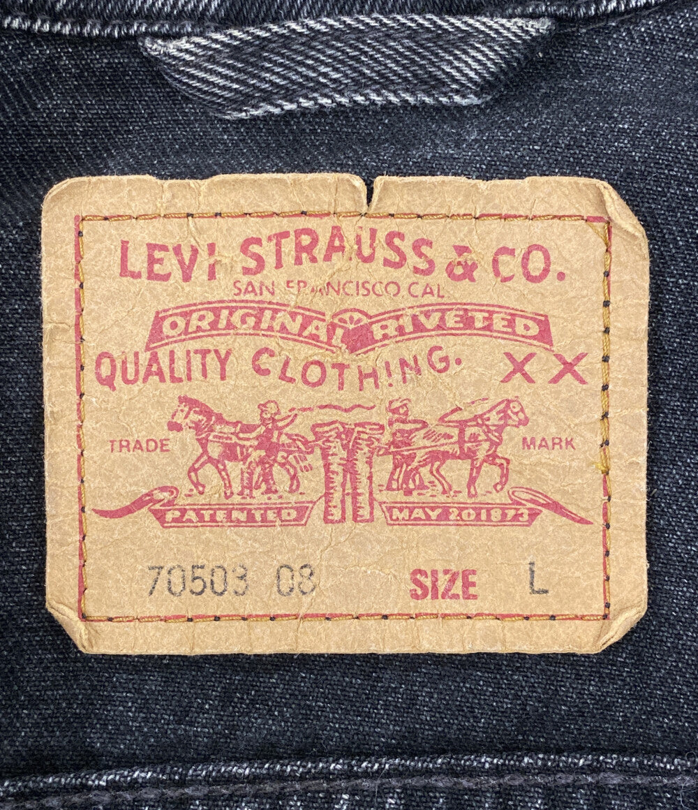 LEVI'S デニムジャケット 古着 70503 08 85 メンズ SIZE L リーバイス