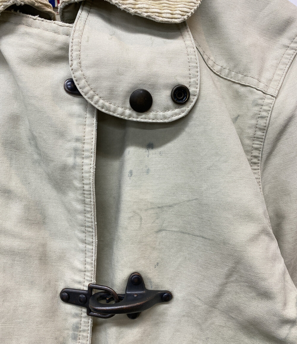 POLO RALPH LAUREN ファイヤーマンコート アイボリー ヴィンテージ メンズ SIZE S ポロ・ラルフローレン
