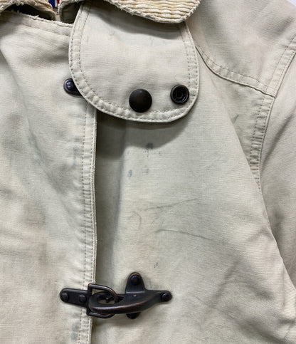 POLO RALPH LAUREN ファイヤーマンコート アイボリー ヴィンテージ メンズ SIZE S ポロ・ラルフローレン