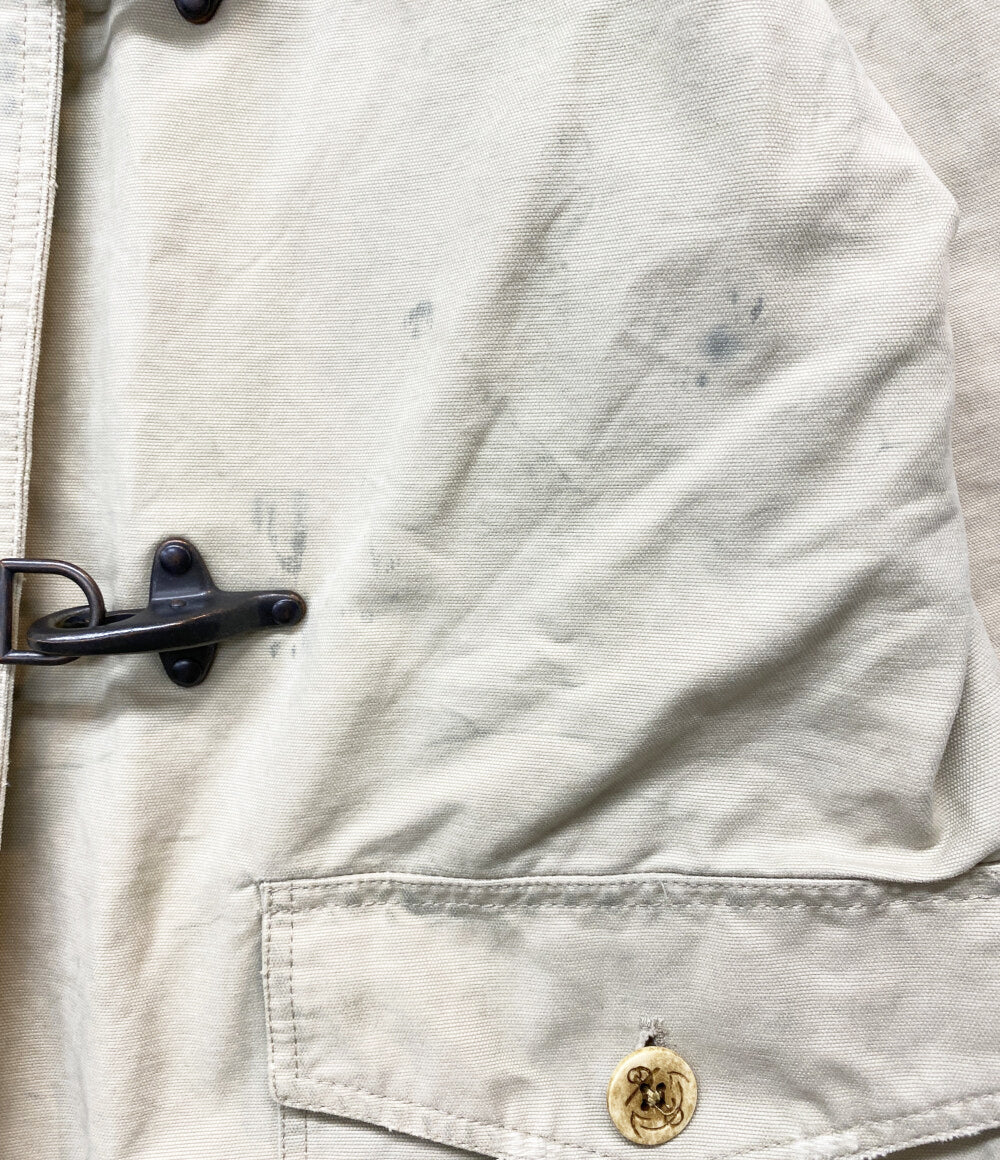 POLO RALPH LAUREN ファイヤーマンコート アイボリー ヴィンテージ メンズ SIZE S ポロ・ラルフローレン