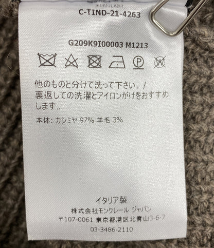 美品 MONCLER×HYKE ハイク ベスト GENIUS HYKE 21AW GILET TRICOT メンズ SIZE M モンクレール