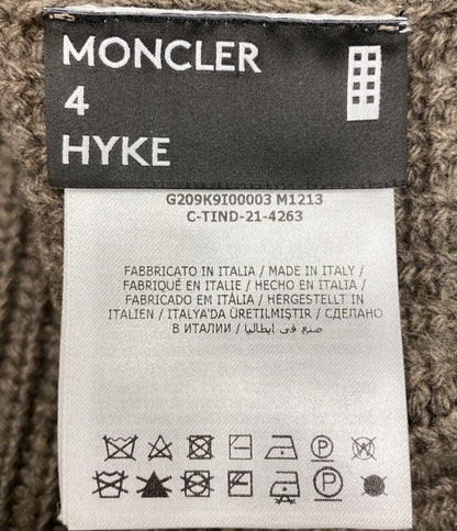 美品 MONCLER×HYKE ハイク ベスト GENIUS HYKE 21AW GILET TRICOT メンズ SIZE M モンクレール