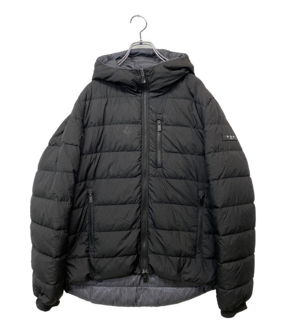 TATRAS リバーシブルフーディー付きダウンジャケット ブラック グレー MTK18A491 メンズ SIZE 03 タトラス
