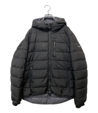 TATRAS リバーシブルフーディー付きダウンジャケット ブラック グレー MTK18A491 メンズ SIZE 03 タトラス