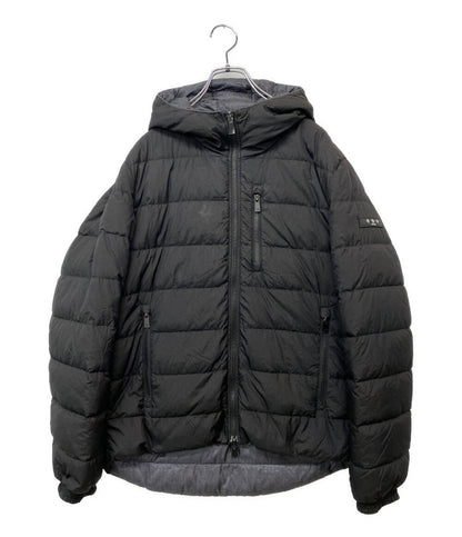 TATRAS リバーシブルフーディー付きダウンジャケット ブラック グレー MTK18A491 メンズ SIZE 03 タトラス