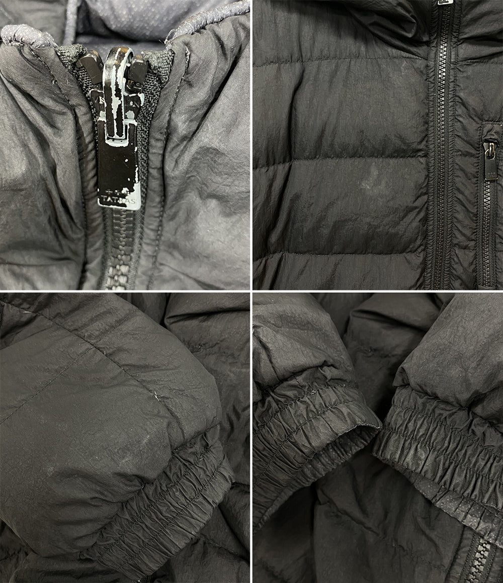 TATRAS リバーシブルフーディー付きダウンジャケット ブラック グレー MTK18A491 メンズ SIZE 03 タトラス