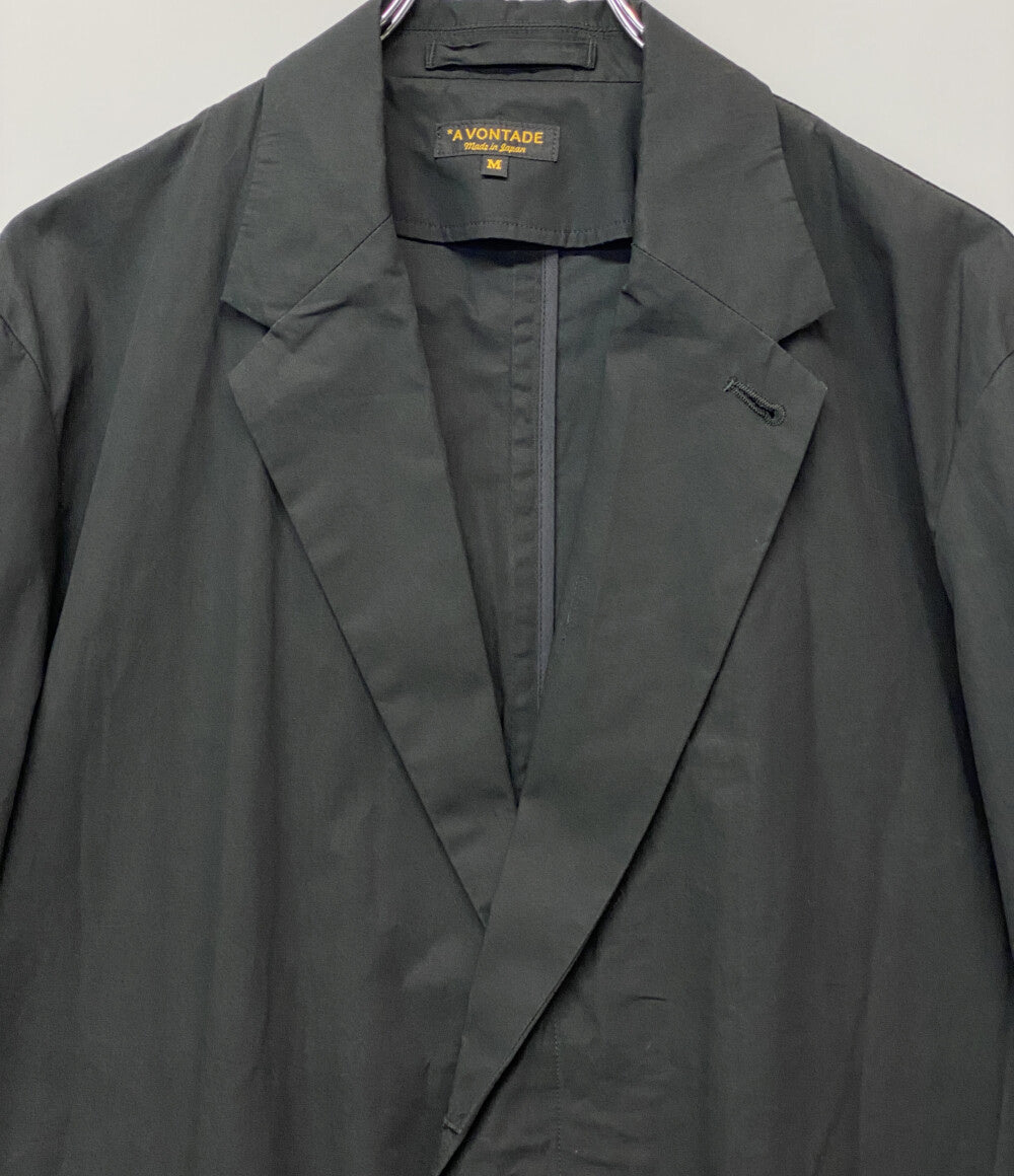 A vontade コート ブラック メンズ SIZE M アボンタージ