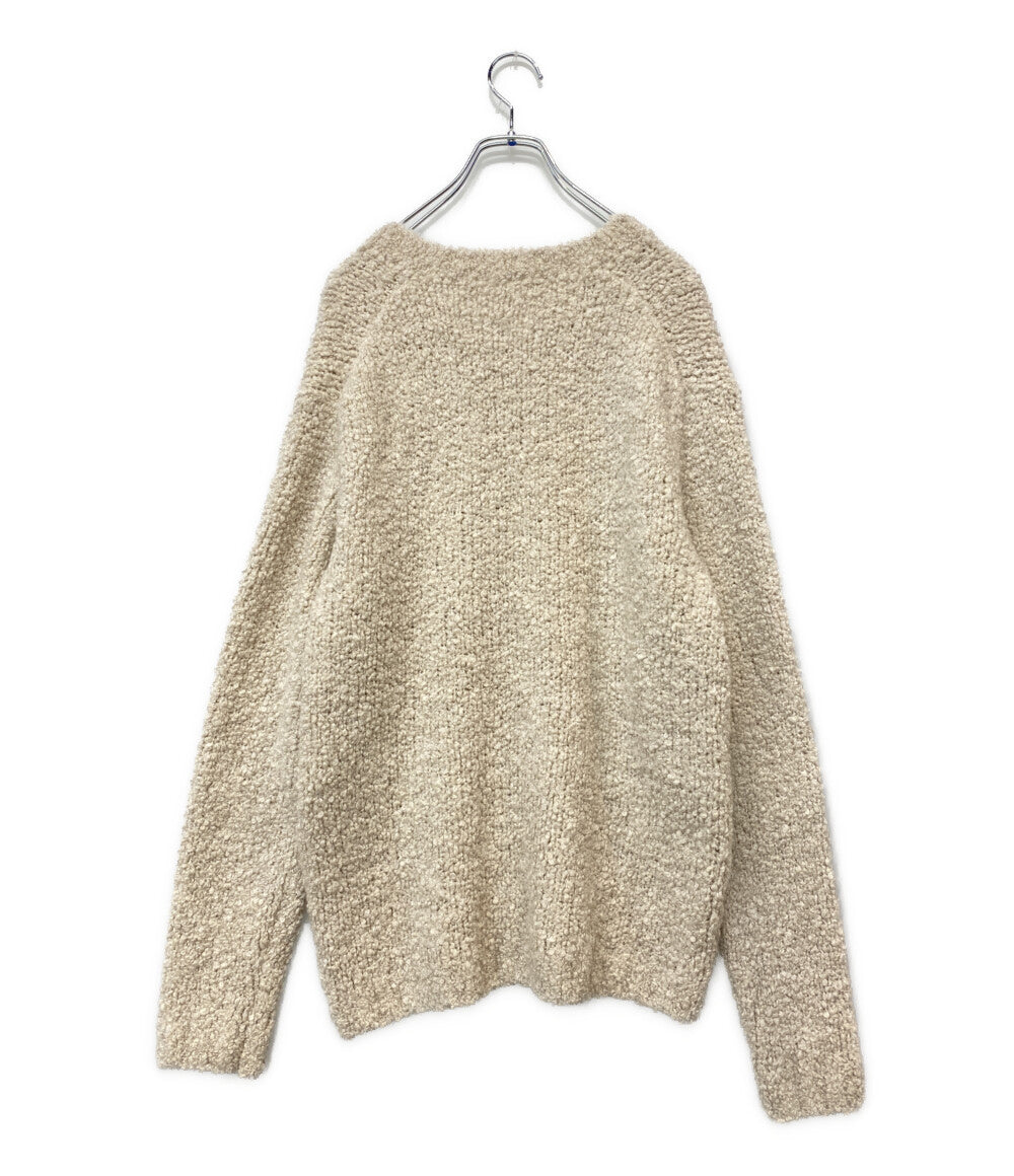 SUNFLOWER サンフラワー ニット クリーム ウール メンズ SIZE M
