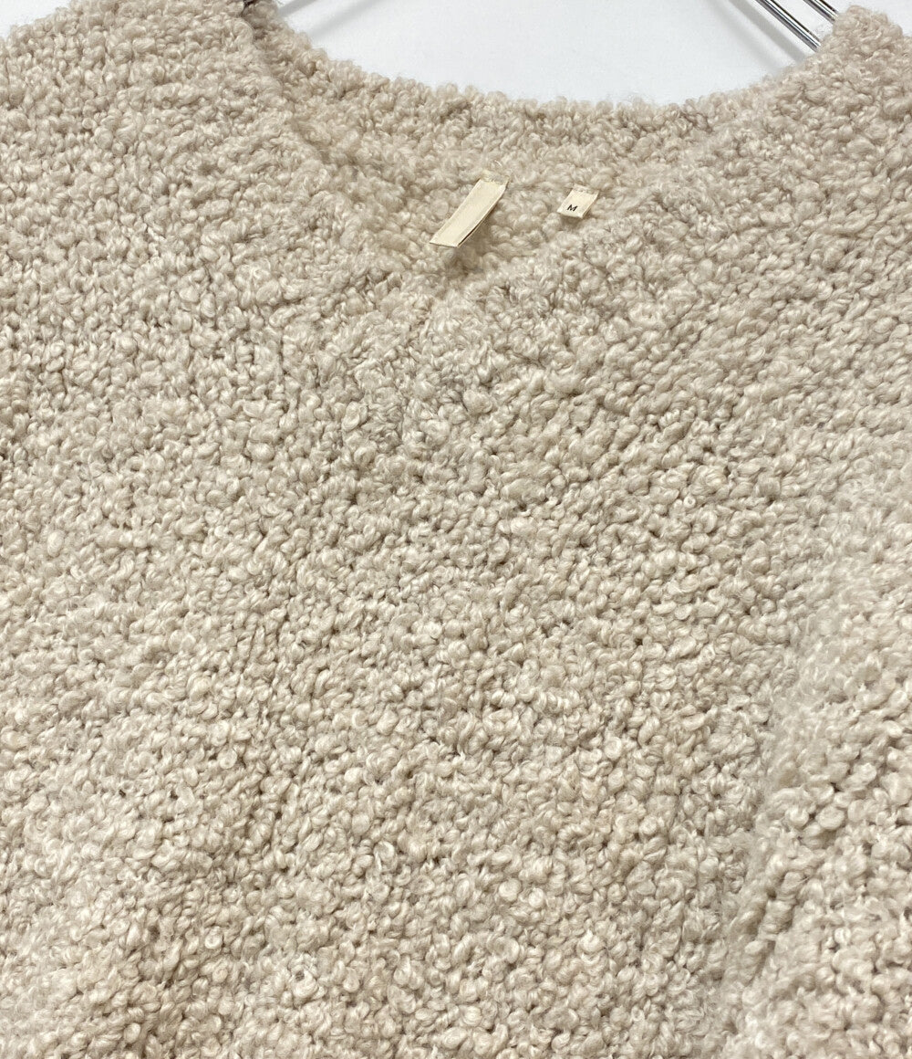 SUNFLOWER サンフラワー ニット クリーム ウール メンズ SIZE M
