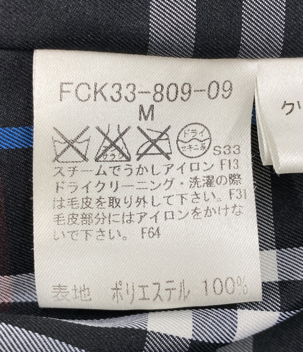 BURBERRY BLUE LABEL ダウンベスト FCK33-809-09 メンズ SIZE M バーバリーブルーレーベル