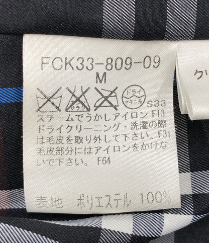 BURBERRY BLUE LABEL ダウンベスト FCK33-809-09 メンズ SIZE M バーバリーブルーレーベル