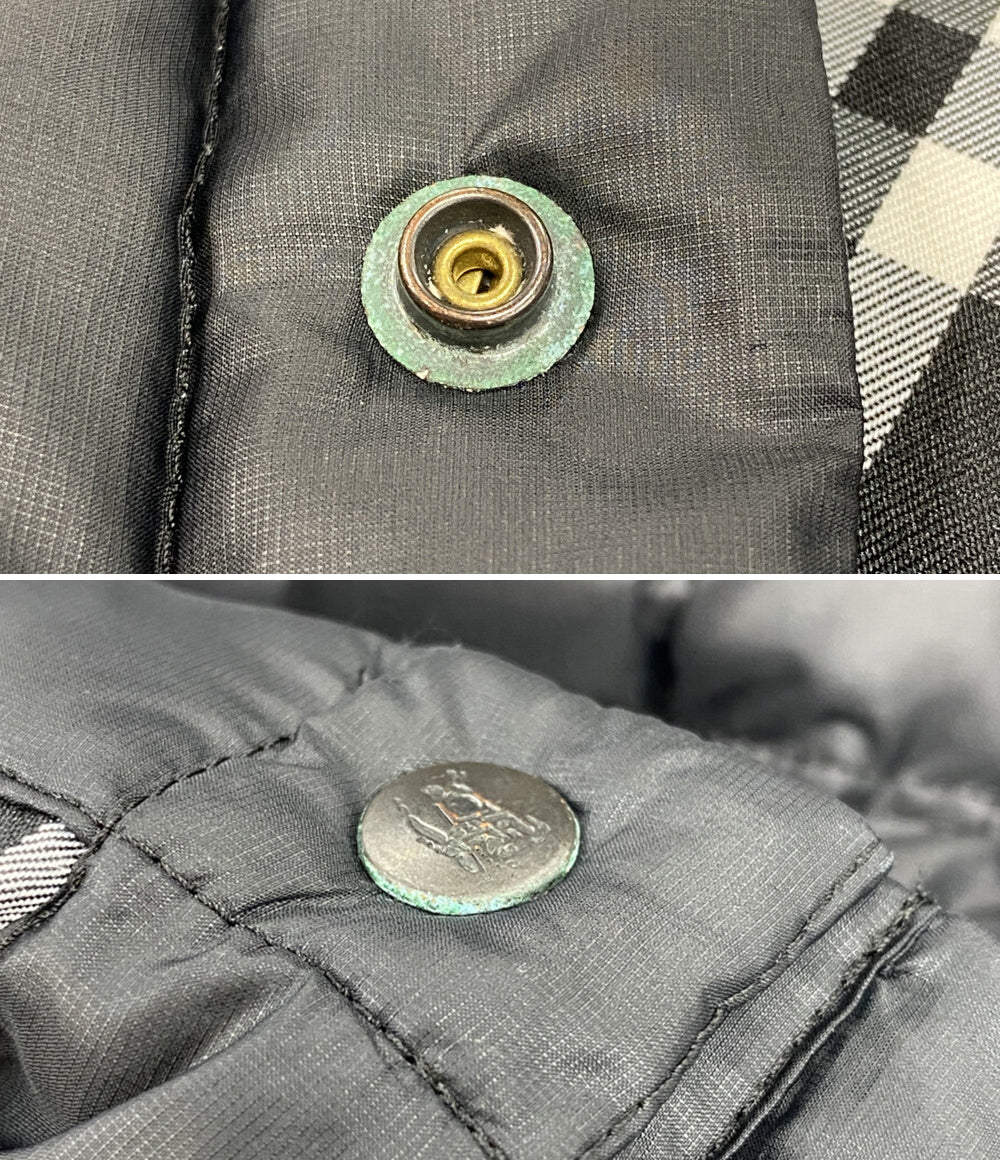 BURBERRY BLUE LABEL ダウンベスト FCK33-809-09 メンズ SIZE M バーバリーブルーレーベル
