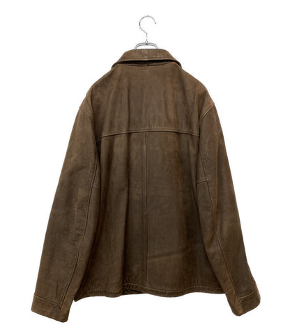 GAP レザージャケット 303879 ブラウン メンズ SIZE L ギャップ