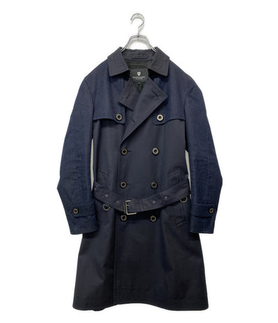 BLACK LABEL CRESTBRIDGE トレンチコート 51A01-350-29 メンズ SIZE M ブラックレーベルクレストブリッジ