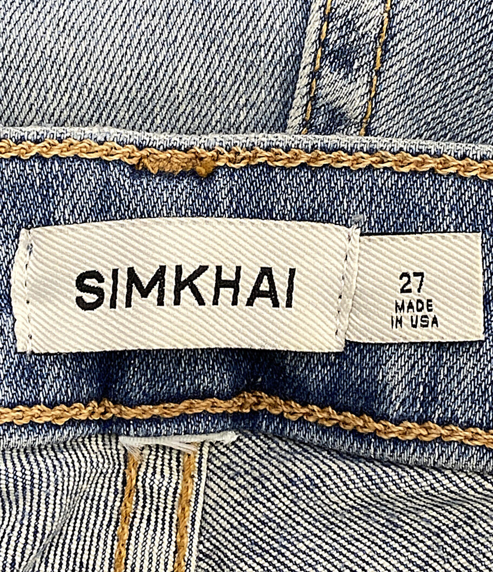 SIMKHAI シンカイ デニムパンツ ブルー レディース SIZE 27