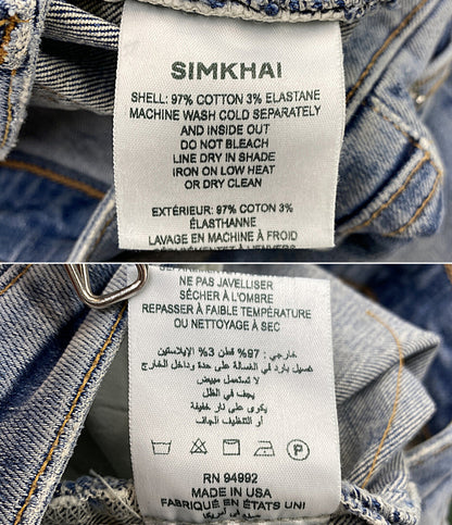 SIMKHAI シンカイ デニムパンツ ブルー レディース SIZE 27