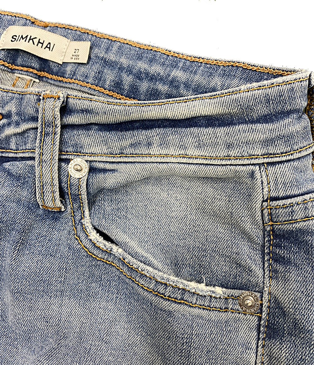 SIMKHAI シンカイ デニムパンツ ブルー レディース SIZE 27