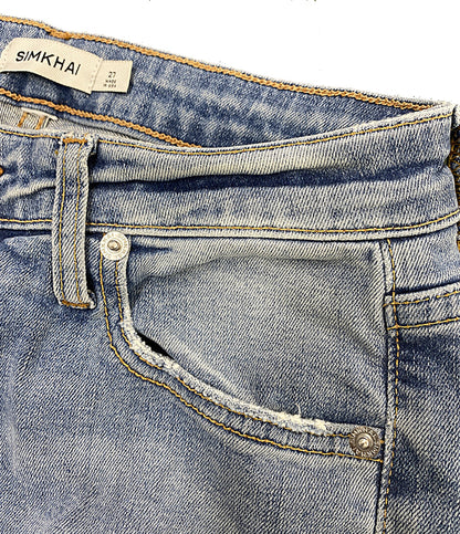 SIMKHAI シンカイ デニムパンツ ブルー レディース SIZE 27