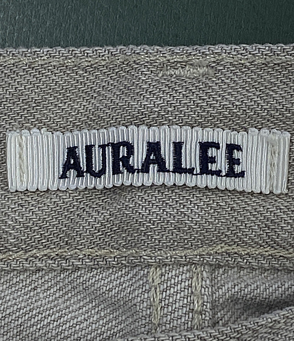 美品 AURALEE デニムパンツ A26SP02BD ライトグレー メンズ SIZE 32 オーラリー