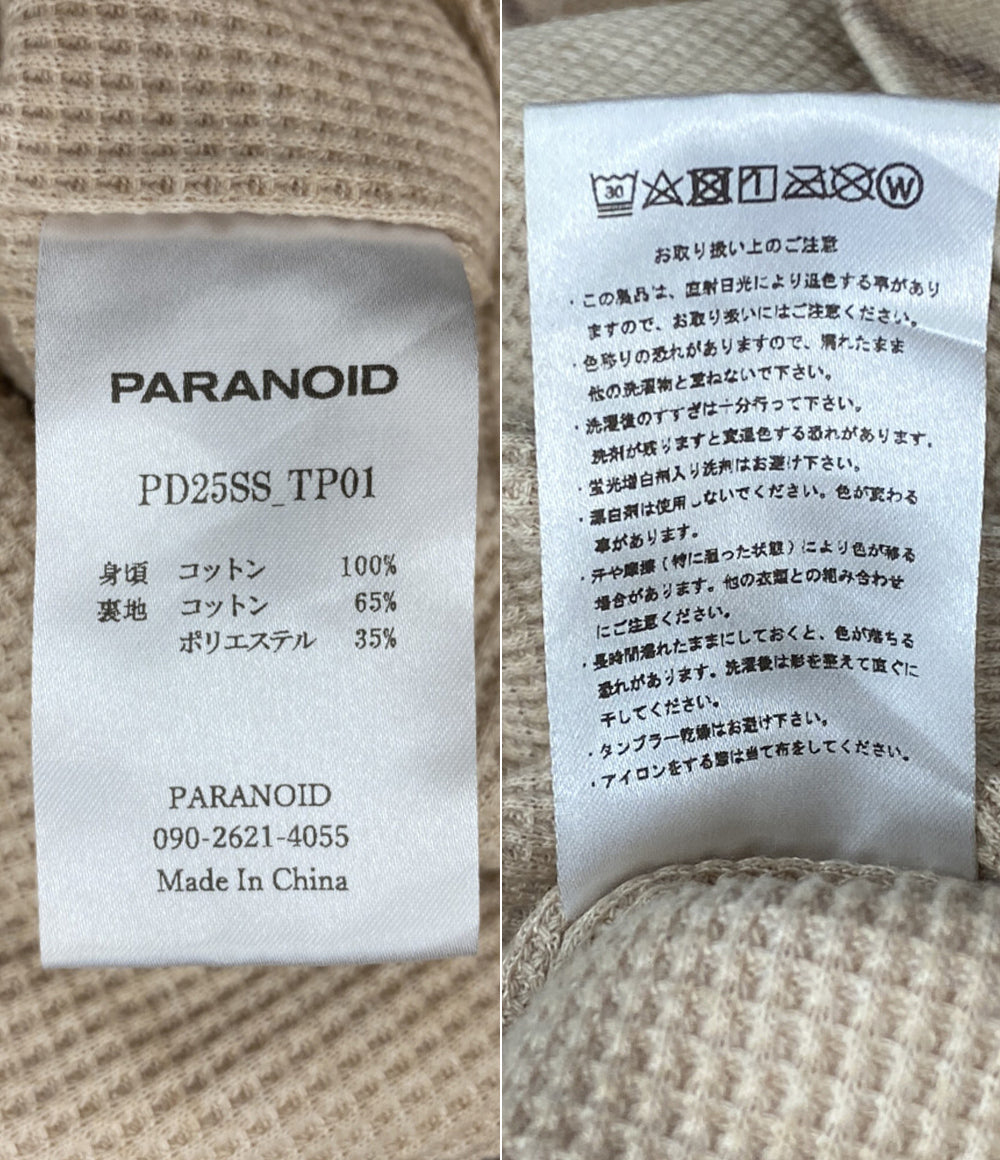 PARANOID パーカー ランチョウジップフーディ PD25SS TP01 メンズ SIZE S パラノイド