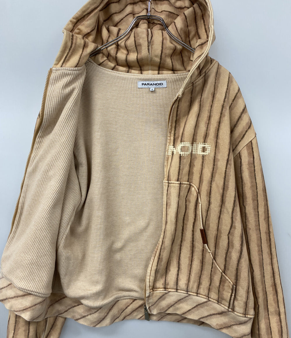 PARANOID パーカー ランチョウジップフーディ PD25SS TP01 メンズ SIZE S パラノイド