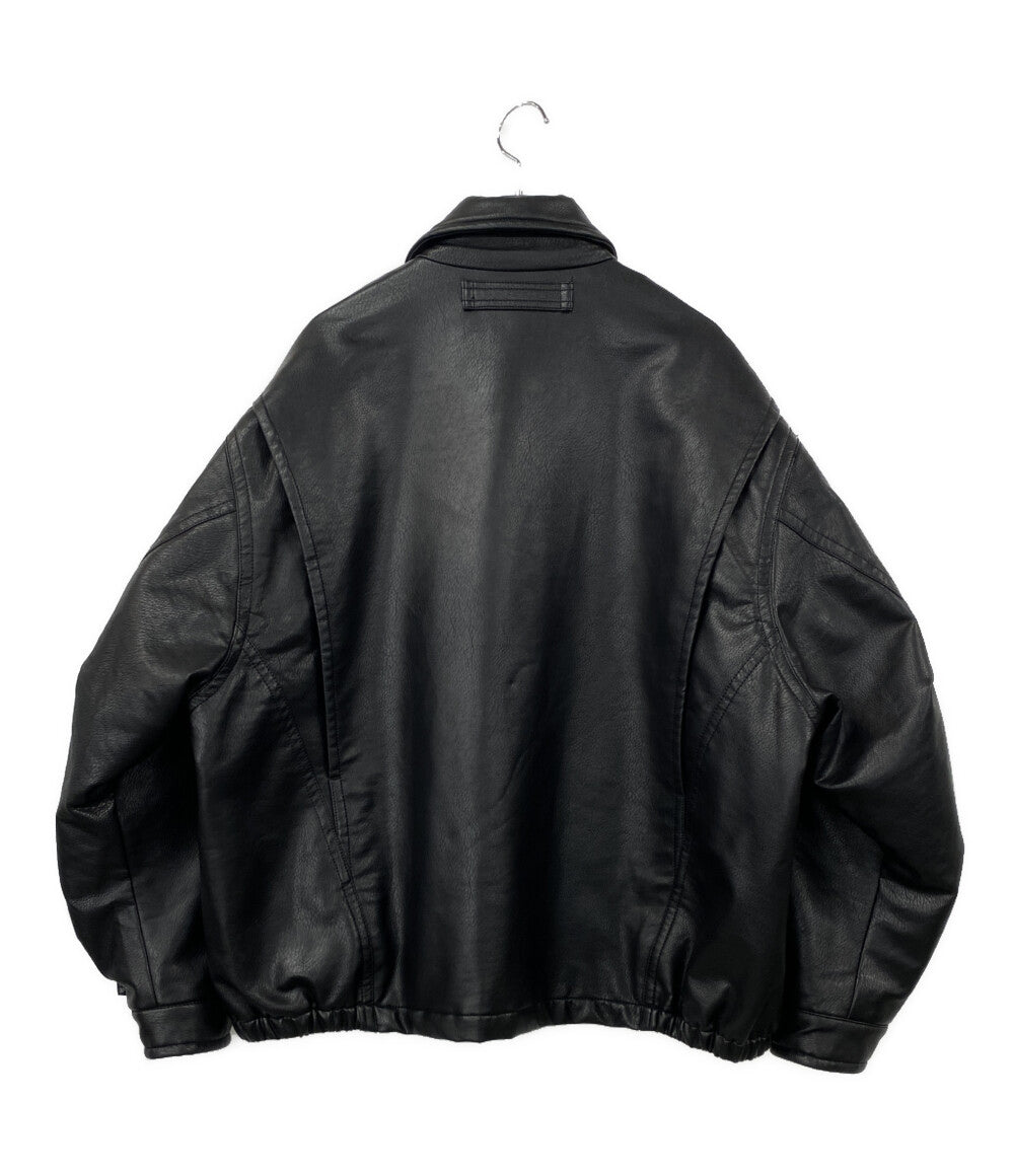 NAUTICA 中綿ジャケット フェイクレザー 233-1574 メンズ SIZE L ノーティカ