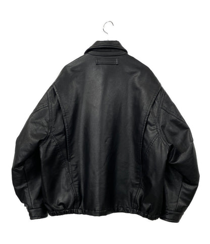 NAUTICA 中綿ジャケット フェイクレザー 233-1574 メンズ SIZE L ノーティカ