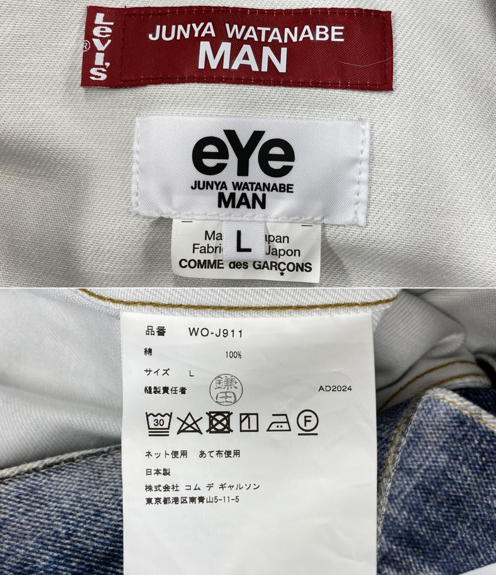 eYe JUNYA WATANABE MAN×BerBerJin×Levi's ベルベルジン リーバイス デニムジャケット TYPE 70505 WO-J911 メンズ SIZE L アイ ジュンヤ ワタナベ マン