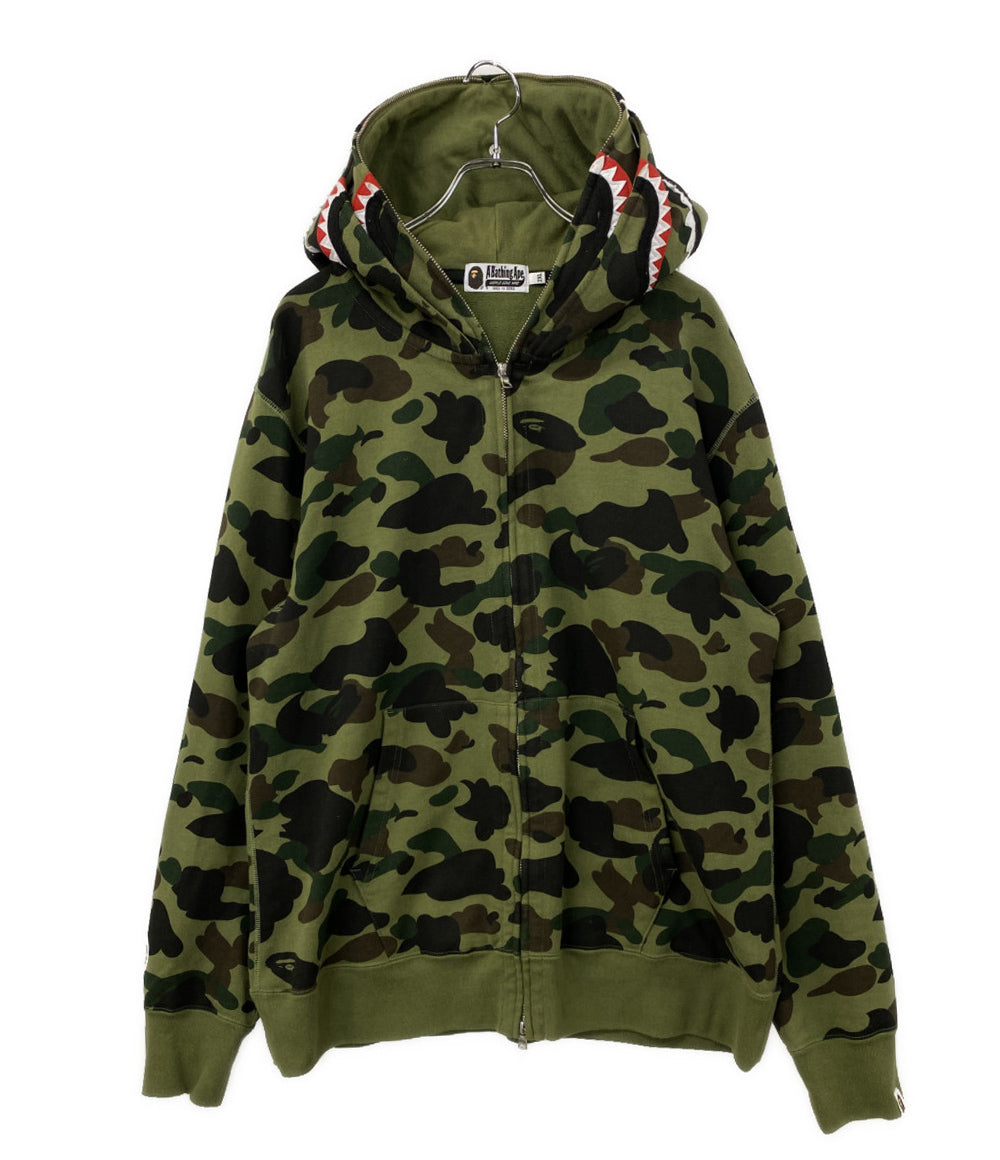 A BATHING APE スウェットパーカー 001ZPK701016M カモフラ メンズ SIZE 2XL アベイシングエイプ