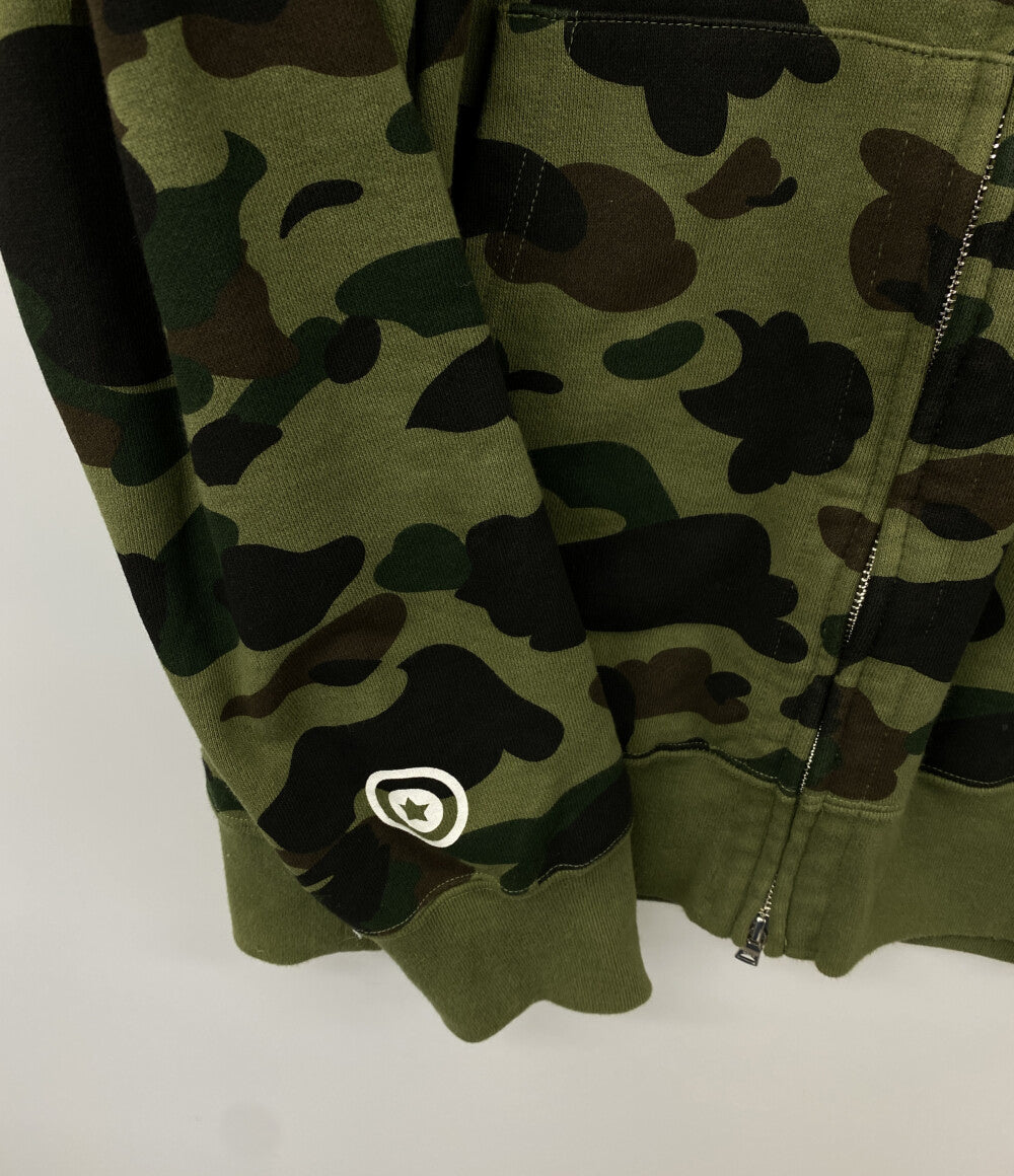 A BATHING APE スウェットパーカー 001ZPK701016M カモフラ メンズ SIZE 2XL アベイシングエイプ