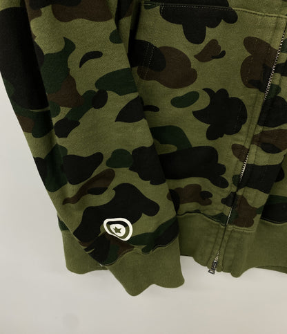 A BATHING APE スウェットパーカー 001ZPK701016M カモフラ メンズ SIZE 2XL アベイシングエイプ