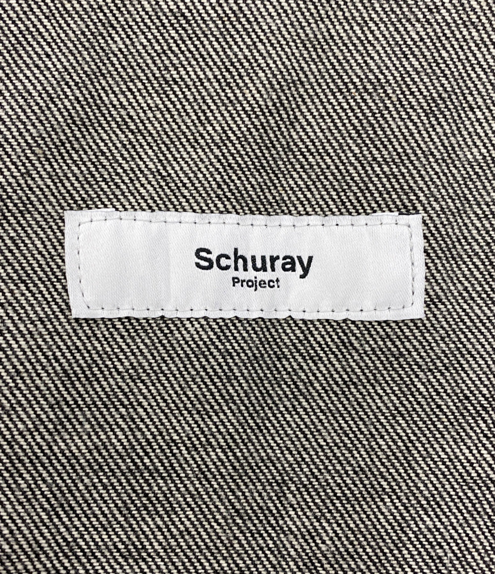 schuray シュレイ カバーオール ブラックデニム SR-07 メンズ SIZE 2