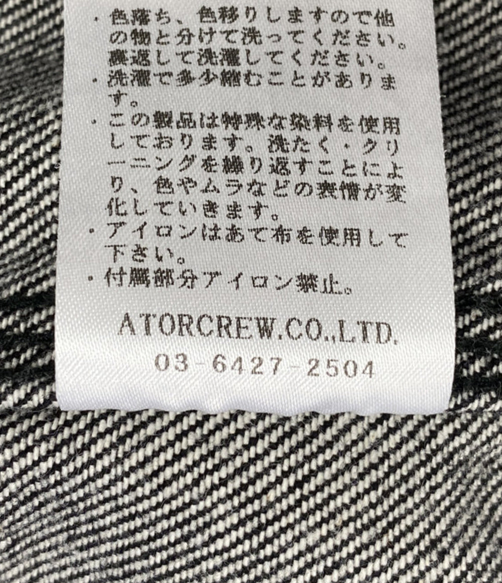 schuray シュレイ カバーオール ブラックデニム SR-07 メンズ SIZE 2