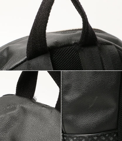 HUGO BOSS リュック・デイパック モノグラム ブラック メンズ ヒューゴボス