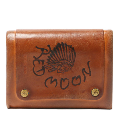 RED MOON レッドムーン 二つ折り財布 ブラウン SHAMAN レザー メンズ