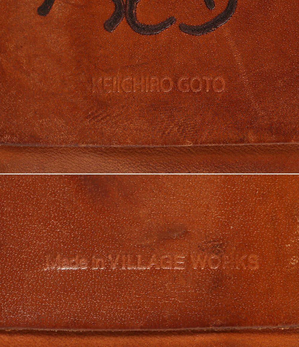 RED MOON レッドムーン 二つ折り財布 ブラウン SHAMAN レザー メンズ