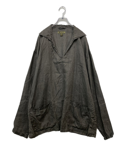 NIGEL CABOURN フレンチプルオーバーシャツーヘンプ 80480010006 メンズ SIZE 54 ナイジェルケーボン