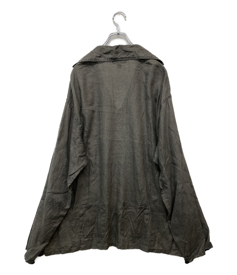NIGEL CABOURN フレンチプルオーバーシャツーヘンプ 80480010006 メンズ SIZE 54 ナイジェルケーボン