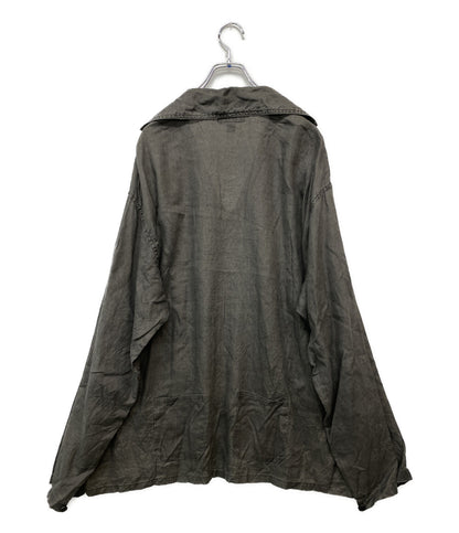NIGEL CABOURN フレンチプルオーバーシャツーヘンプ 80480010006 メンズ SIZE 54 ナイジェルケーボン