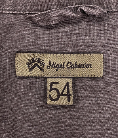 NIGEL CABOURN フレンチプルオーバーシャツーヘンプ 80480010006 メンズ SIZE 54 ナイジェルケーボン