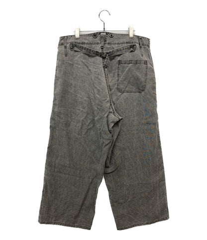 NIGEL CABOURN フレンチワークパンツ リネン キャンバス 8050-00-50205 メンズ SIZE 34 ナイジェルケーボン