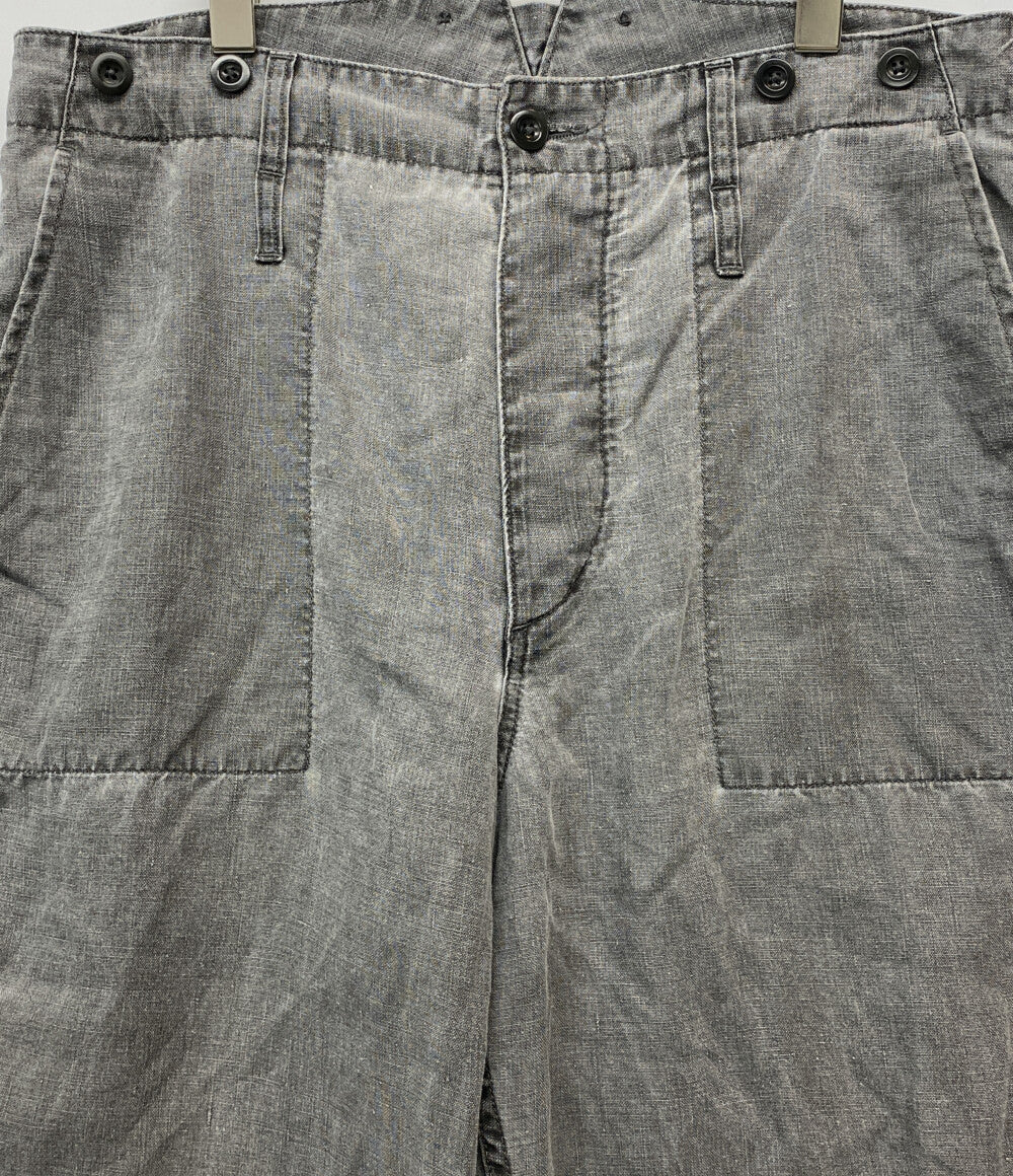NIGEL CABOURN フレンチワークパンツ リネン キャンバス 8050-00-50205 メンズ SIZE 34 ナイジェルケーボン