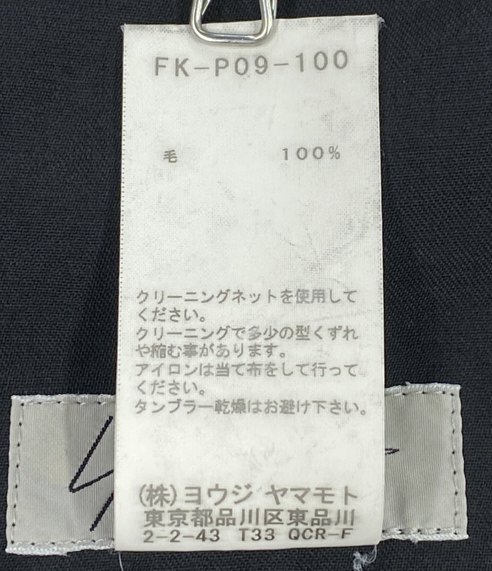 YOHJI YAMAMOTO FK-P09-100 テーパードパンツ レディース SIZE 1 ヨウジヤマモト