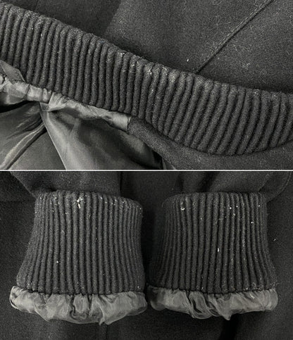 calvin klein スタジャン ウール カシミヤ ブラック レディース SIZE 36 カルバンクライン