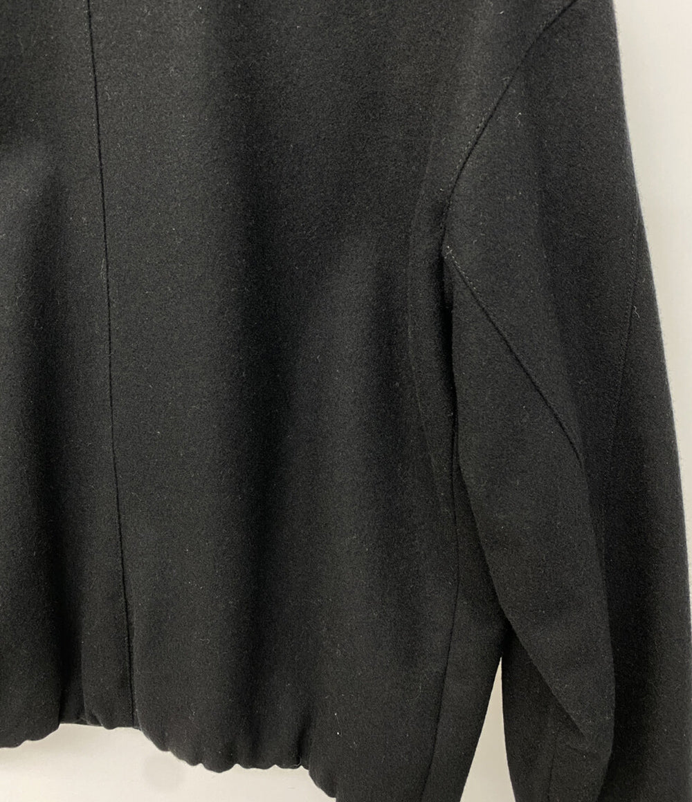 calvin klein スタジャン ウール カシミヤ ブラック レディース SIZE 36 カルバンクライン