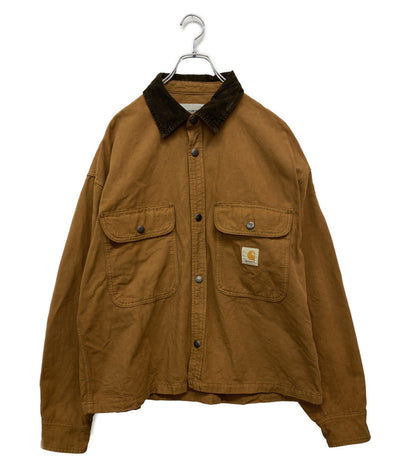 Carhartt プレスコットシャツジャケット ブラウン メンズ SIZE L カーハート
