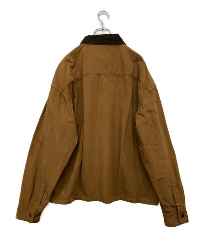 Carhartt プレスコットシャツジャケット ブラウン メンズ SIZE L カーハート