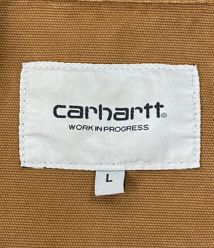 Carhartt プレスコットシャツジャケット ブラウン メンズ SIZE L カーハート