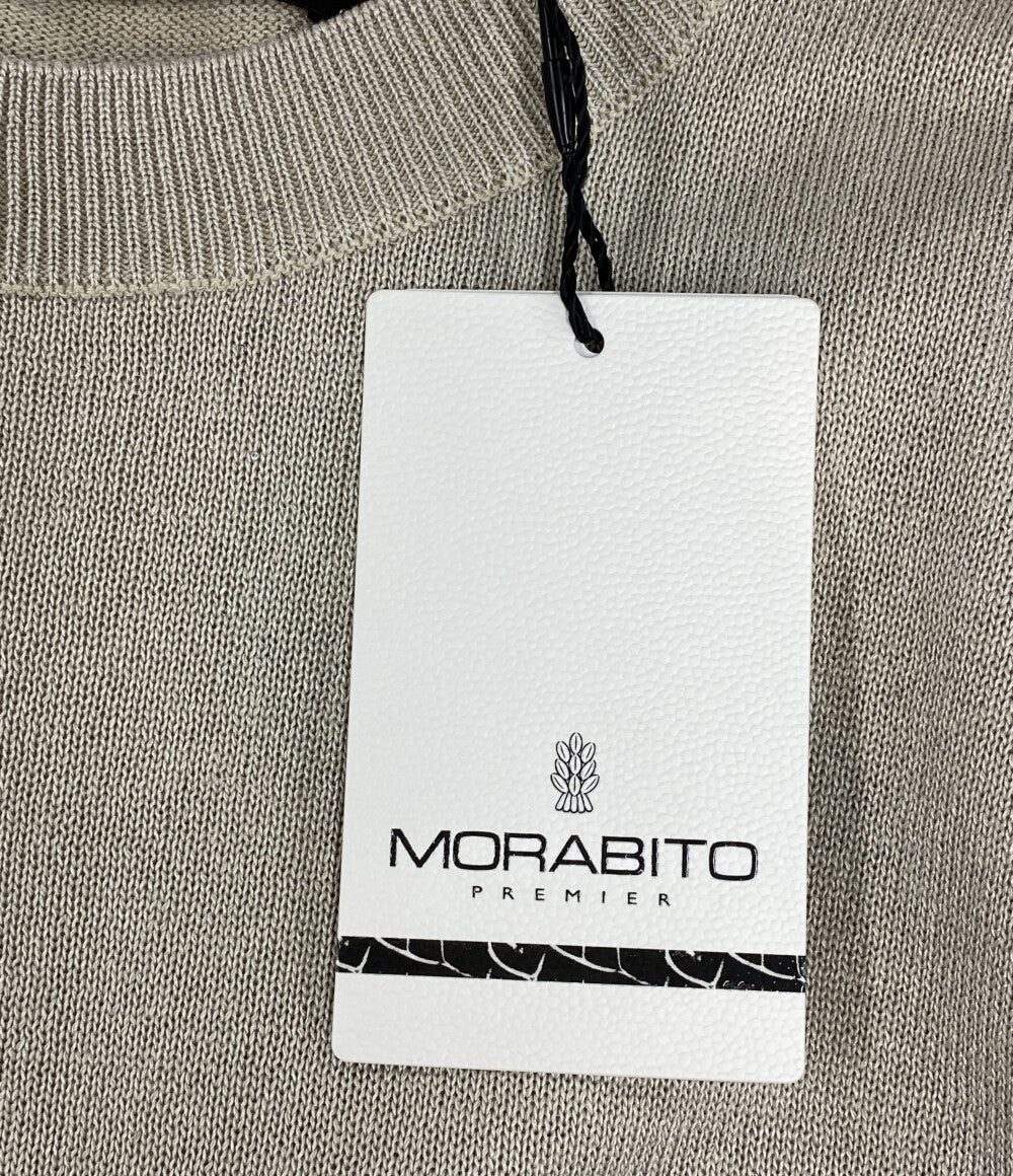 美品 MORABITO ニットベスト 9041-51510 レディース SIZE 38 モラビト